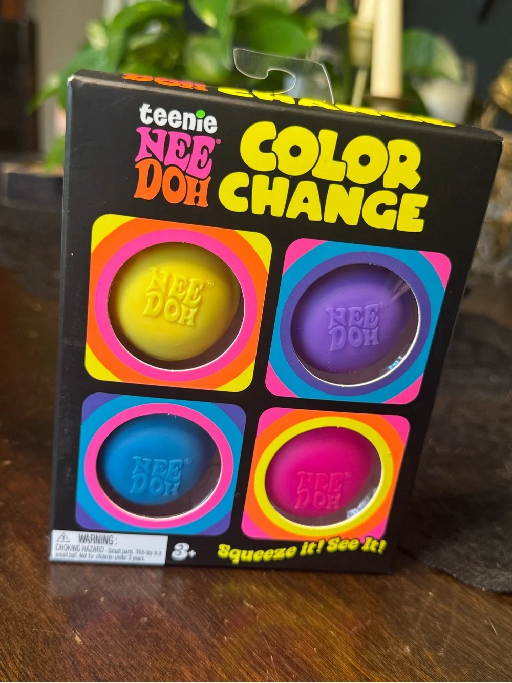 Needoh Color Change Pack - Yellow, Purple, Blue, Pink